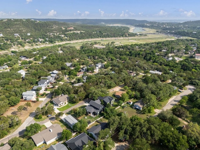 birds eye view of property featuring a residential view