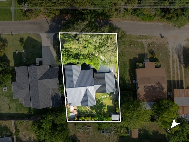 11000 5th St, Leander, TX 78645 - aerial view of property and surrounding area with property boundaries highlighted