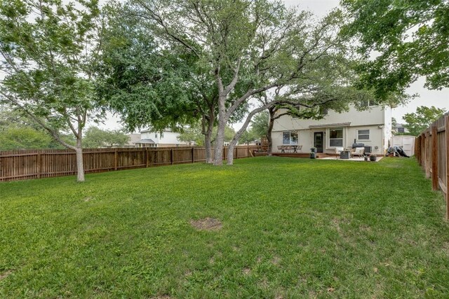 1161 Stone Forest Trl, Round Rock, TX 78681 - view of yard with a patio area