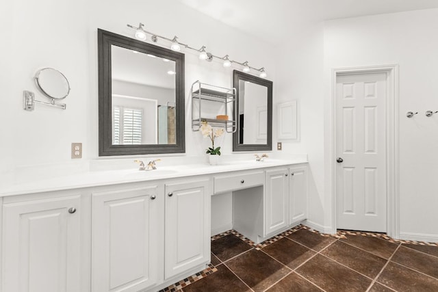 13300 Country Lake Dr, Austin, TX 78732 - bathroom with double vanity and a sink