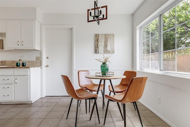 8221 Renton Dr, Austin, TX 78757 - dining area with wainscoting