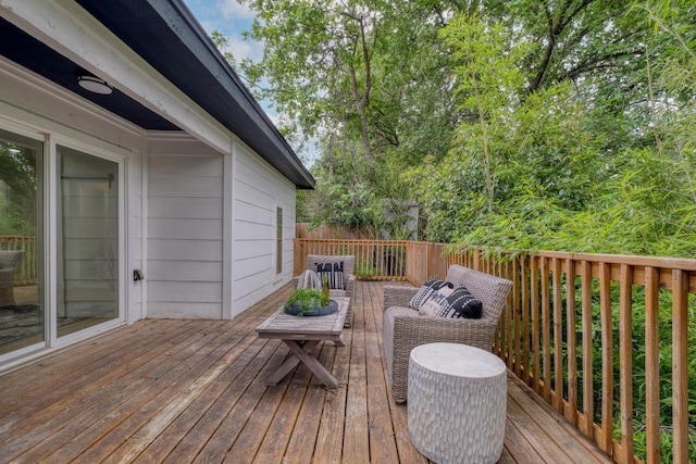 view of deck