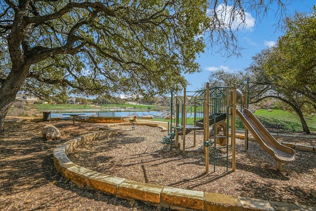 240 Fort Mabry Loop, Georgetown, TX 78628 - community play area with a water view