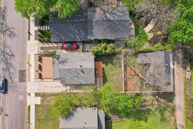 drone / aerial view