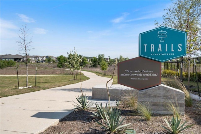 9015 Looksee Ln, Austin, TX 78744 - view of property's community with a yard