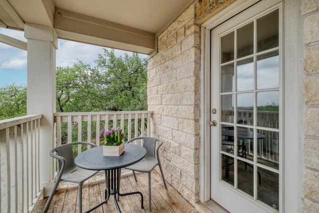 4511 Heights Dr, Austin, TX 78746 - view of balcony
