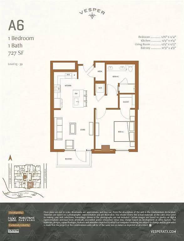 84 E Ave Unit 2207, Austin, TX 78701 - plan
