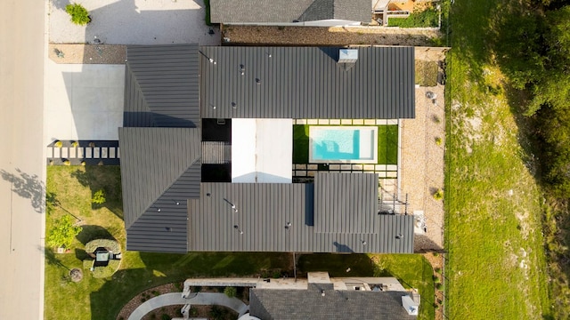 drone / aerial view