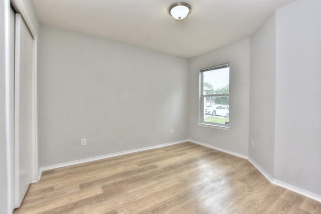 2206 Weiss Ln, Georgetown, TX 78626 - spare room with light wood finished floors and baseboards