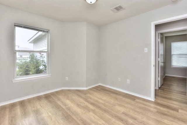 2206 Weiss Ln, Georgetown, TX 78626 - spare room with light wood finished floors and baseboards