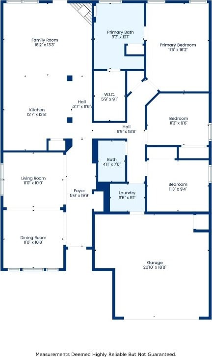 8117 Manx Dr, Round Rock, TX 78681 - view of property floor plan