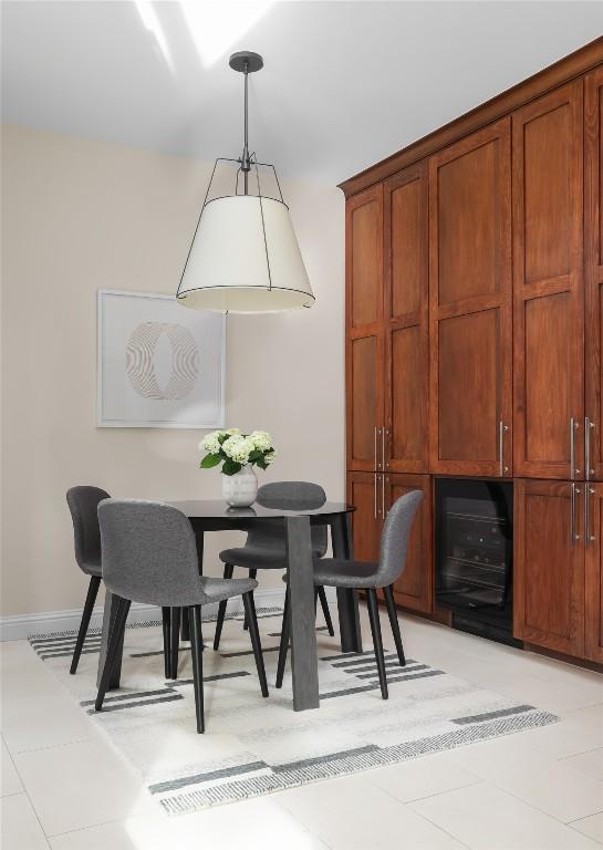 400 Almarion Dr, Austin, TX 78746 - dining area featuring baseboards