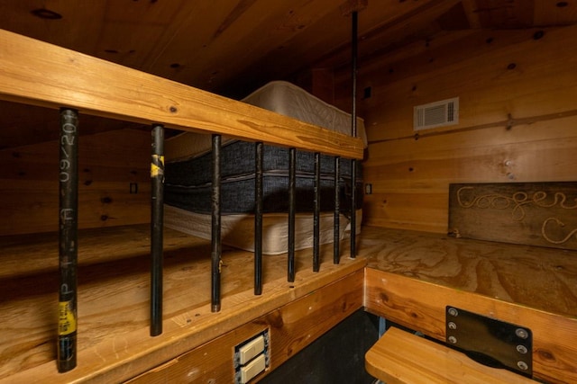interior space with visible vents