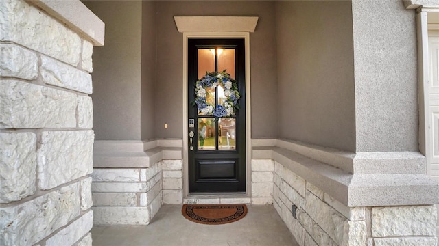 1621 Winding Stream Trl, Leander, TX 78641 - view of exterior entry featuring stone siding