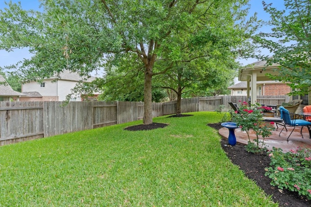 1720 Woodvista Pl, Round Rock, TX 78665 - view of yard featuring a patio area
