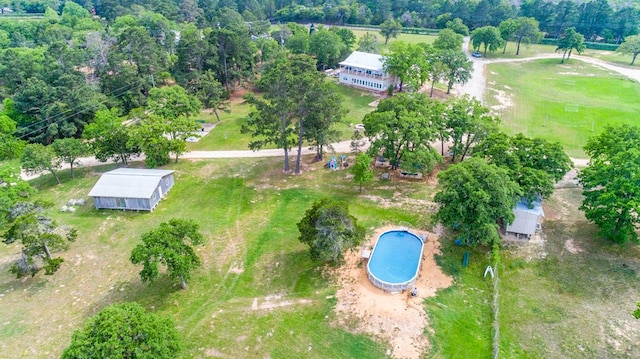 drone / aerial view