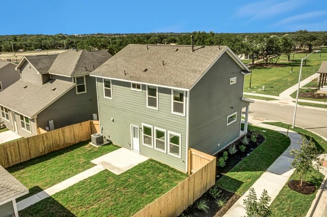 2208 Pecan Island Dr, Leander, TX 78641 - aerial view of property and surrounding area