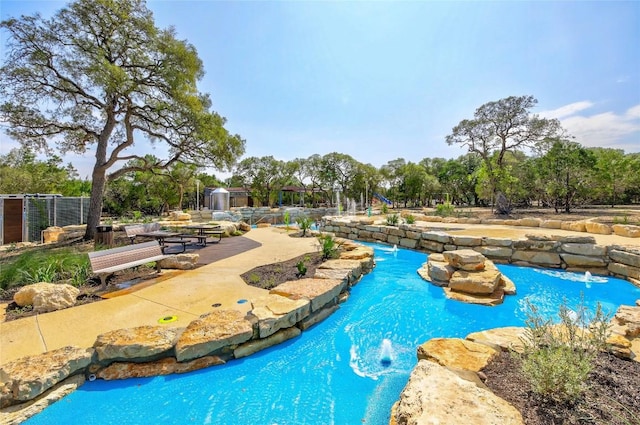 2208 Pecan Island Dr, Leander, TX 78641 - view of pool