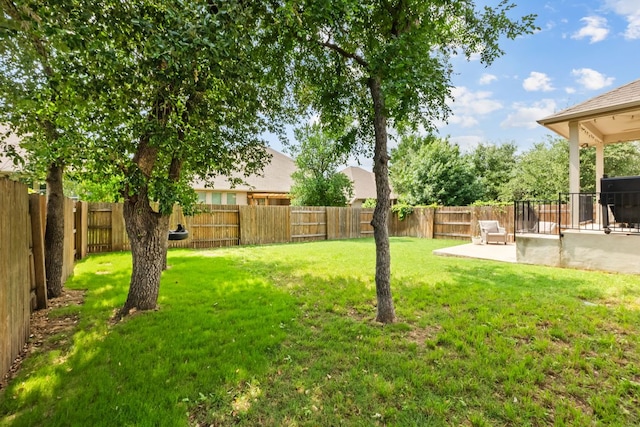 4018 Geary St, Round Rock, TX 78681 - view of yard with a patio area