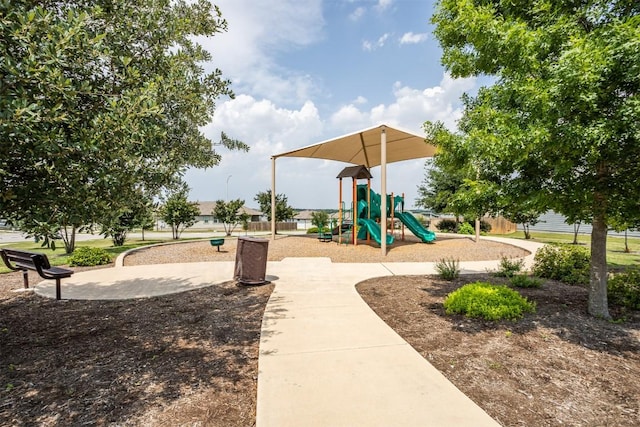 view of communal playground