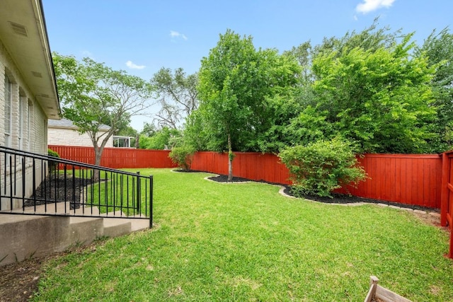 10700 Galsworthy Ln, Austin, TX 78739 - view of yard with a fenced backyard