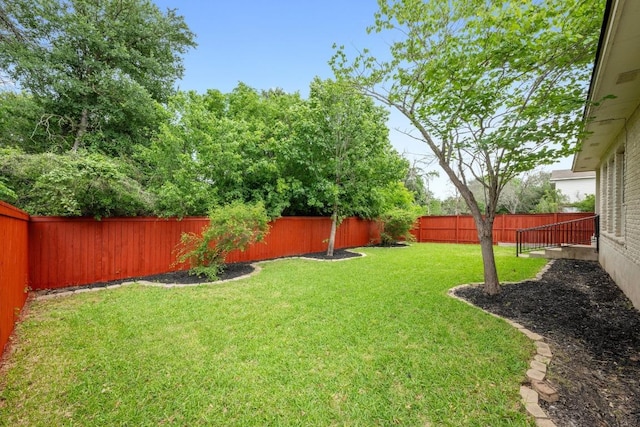 10700 Galsworthy Ln, Austin, TX 78739 - view of yard with a fenced backyard