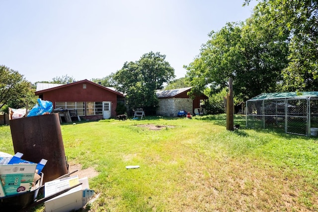 520 Munson St, Tow, TX 78672 - view of yard