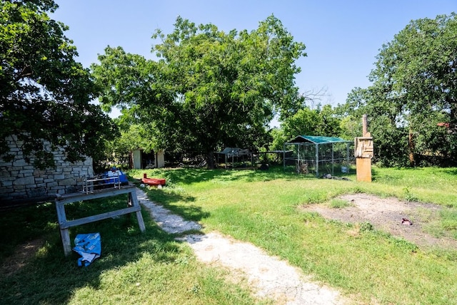 520 Munson St, Tow, TX 78672 - view of yard featuring fence