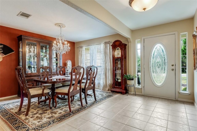 20603 Camel Back St, Lago Vista, TX 78645 - entrance foyer featuring plenty of natural light, a chandelier, and baseboards