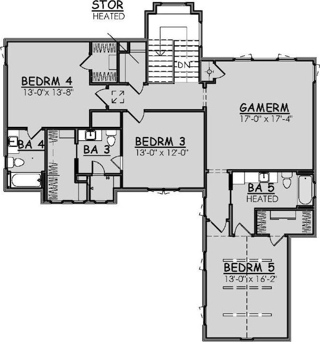6013 Silver Luna Way, Austin, TX 78738 - view of layout