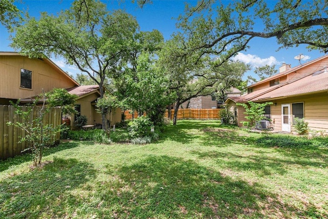 8518 Fathom Cir Unit 107, Austin, TX 78750 - view of yard with central air condition unit