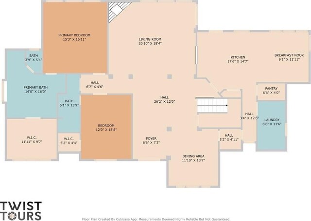 3705 Dogwood Creek Cv, Austin, TX 78746 - view of property floor plan