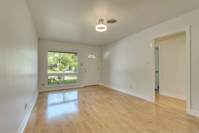 8504 Burrell Dr, Austin, TX 78757 - entrance foyer featuring light wood-style flooring