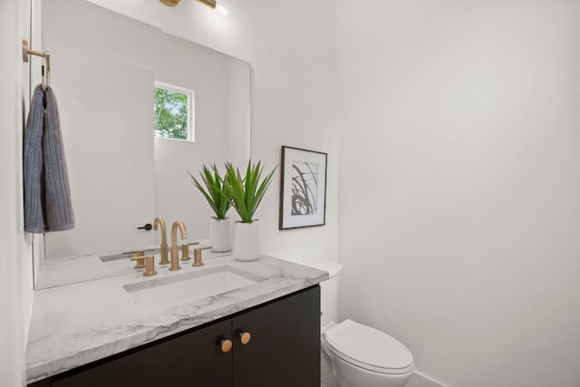 6110 Atwood St Unit 1, Austin, TX 78741 - bathroom featuring vanity and toilet