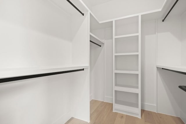 6110 Atwood St Unit 1, Austin, TX 78741 - spacious closet with light wood finished floors