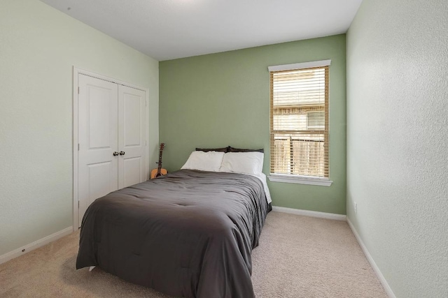 2229 Sauterne Dr, Leander, TX 78641 - bedroom with baseboards, light carpet, and multiple windows