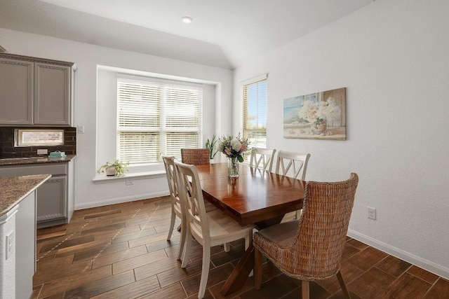 2229 Sauterne Dr, Leander, TX 78641 - dining room with baseboards and wood finish floors
