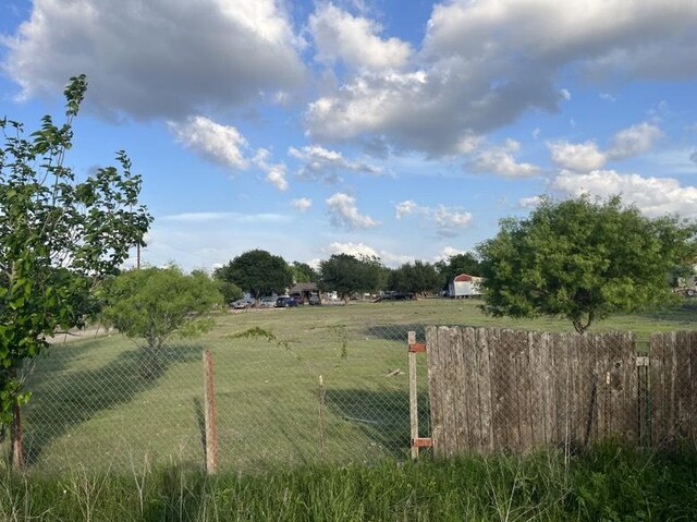 9507 Capitol View Dr, Austin, TX 78747 - view of yard with a rural view and fence