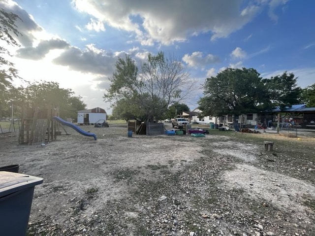 9507 Capitol View Dr, Austin, TX 78747 - view of yard featuring playground community