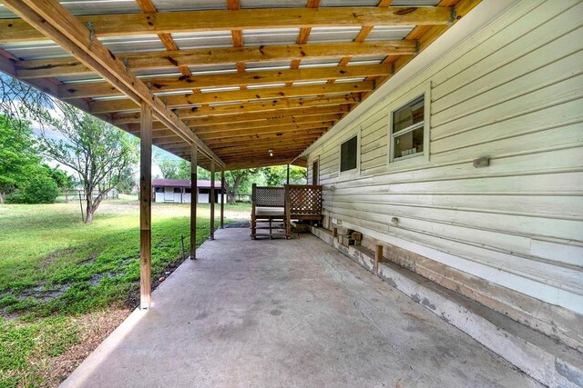 view of patio