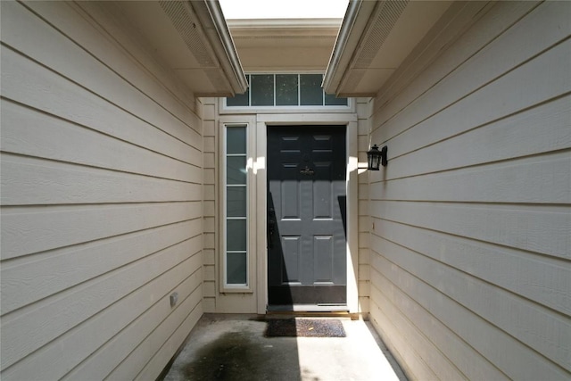 view of entrance to property
