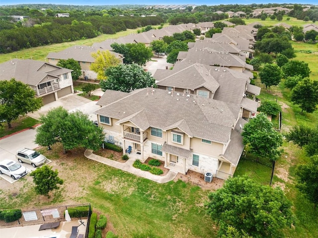 birds eye view of property featuring a residential view