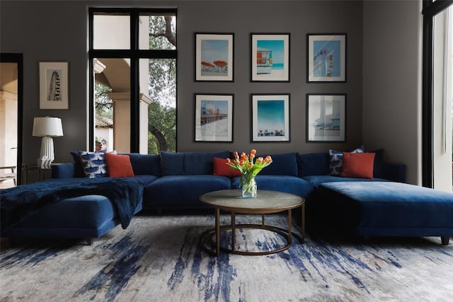 view of living room