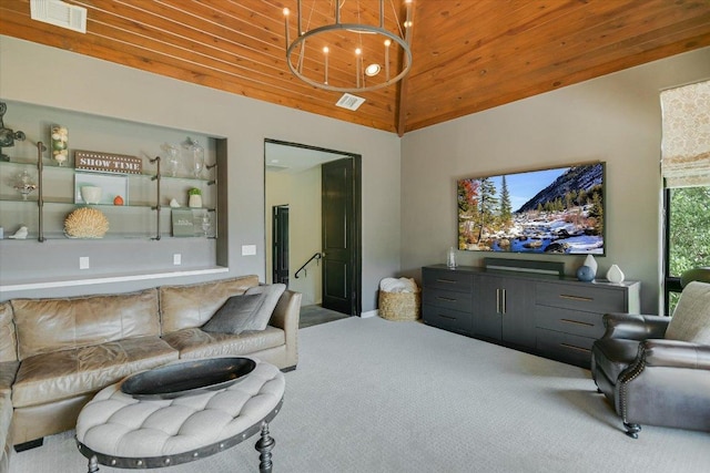 201 Costa Bella Dr, Austin, TX 78734 - carpeted bedroom with high vaulted ceiling and a chandelier