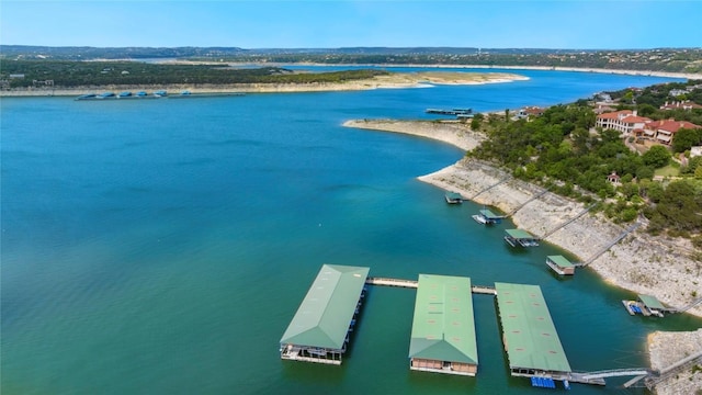 201 Costa Bella Dr, Austin, TX 78734 - bird's eye view of a nearby body of water