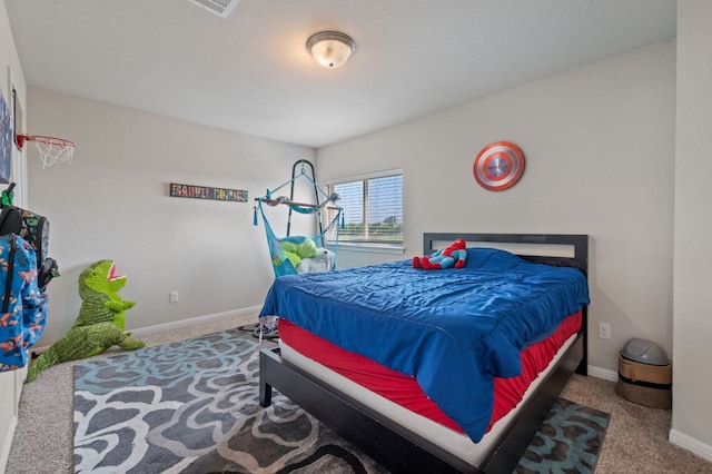 17418 Gabbro Dr, Pflugerville, TX 78660 - carpeted bedroom with baseboards