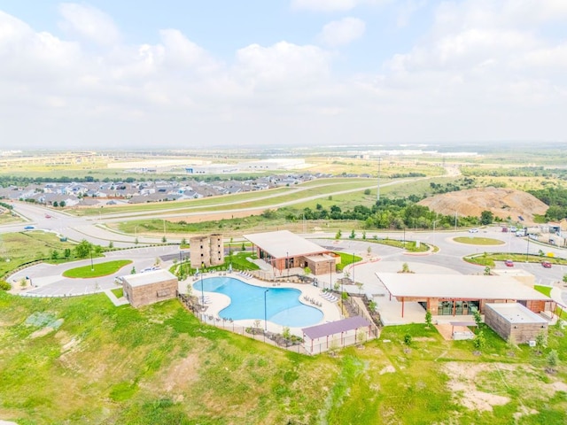 10401 American Paint Way, Manor, TX 78653 - bird's eye view of a pool