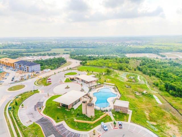10401 American Paint Way, Manor, TX 78653 - drone / aerial view of a pool