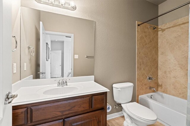 3912 Walsh Ranch Blvd, Round Rock, TX 78681 - bathroom featuring vanity and bathing tub / shower combination