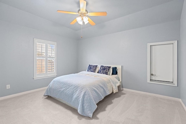 3912 Walsh Ranch Blvd, Round Rock, TX 78681 - bedroom with carpet flooring and ceiling fan